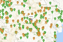 % Crestere nr. statii de incarcare ptr masini electrice in 2019, in Romania