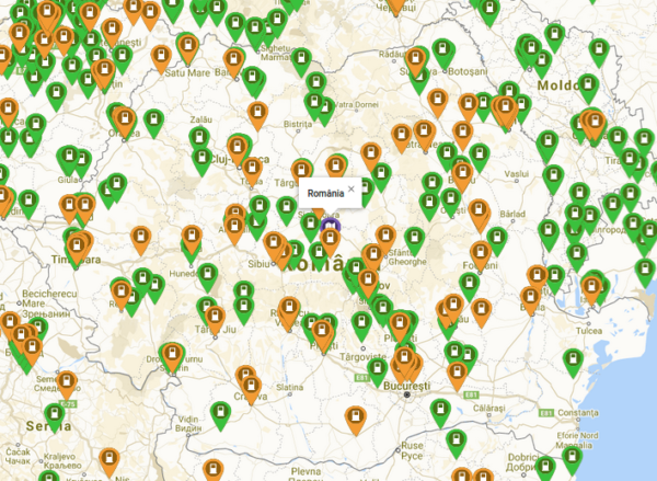 % Crestere nr. statii de incarcare ptr masini electrice in primele 6 luni 2020, in Romania